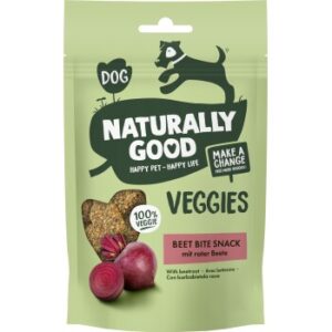 Naturally Good Veggies Hund Beet Bite Snack mit Rote Bete 100g