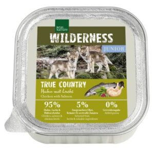 REAL NATURE WILDERNESS True Country Junior Huhn mit Lachs 16x100 g