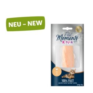 MOMENTS Snack Katze Kitten Filet Huhn 20x15 g