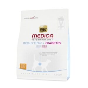 SELECT GOLD Medica Katze, Adult, Reduktion+Diabetes 2.5 kg