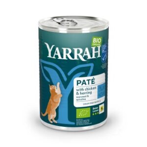 Yarrah Adult Bio Pastete 12x400 g mit Hering und Fisch