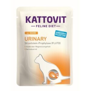 KATTOVIT Feline Diet Nassfutter Katze Urinary Adult Huhn 24x85 g
