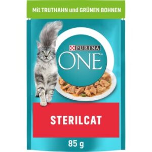 Purina ONE Sterilcat 26x85g mit Truthahn und grünen Bohnen 26x85 g