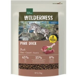 REAL NATURE WILDERNESS Trockenfutter Katze, Adult, Pure Duck 2.5 kg