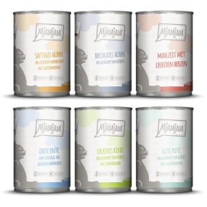 MjAMjAM Nassfutter Katze Adult, Mixpaket 6x400 g Mixpaket 3