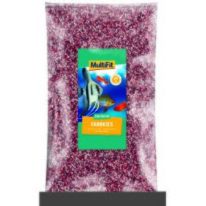 MultiFit Farbkies 2-3mm 5Kg rot mix