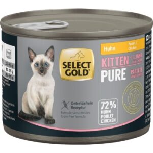 SELECT GOLD Pure Kitten Paté 12x200 g