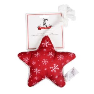PAW Care Harry Baker Rote Schneeflocke Stern Seilspielzeug