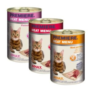 PREMIERE Meat Menu Adult Mixpaket 6x400g Mixpaket 1