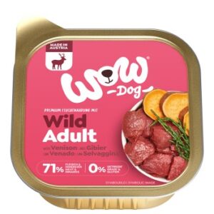 WOW Nassfutter Hund, Adult 11x150 g Wild