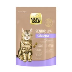 SELECT GOLD Sterilised Senior Geflügel und Reis 300 g