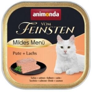 animonda Vom Feinsten Adult 32x100g Pute und Lachs