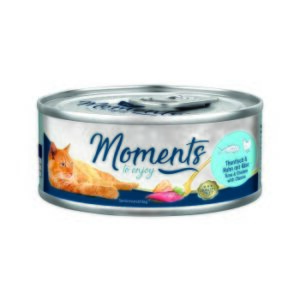 MOMENTS Adult Thunfisch und Huhn mit Käse 12x70 g