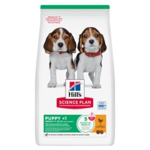 Hill's Science Plan Medium Welpenfutter, mit DHA aus Fischöl mit Huhn 14 kg
