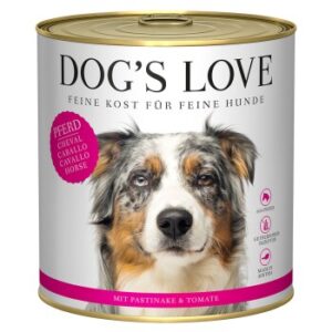DOG'S LOVE Adult Pferd 6x800 g