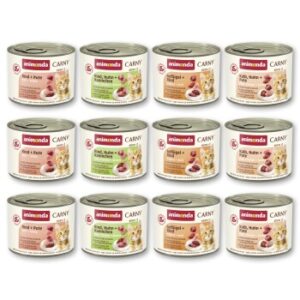 animonda Carny Nassfutter Katze Kitten, Mixpaket 12x200 g