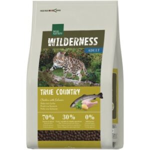 REAL NATURE WILDERNESS Trockenfutter Katze, Adult, True Country, Huhn mit Fisch 2x7 kg