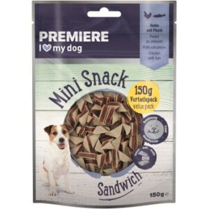 PREMIERE Mini Snack Sandwich Huhn mit Fisch 150 g
