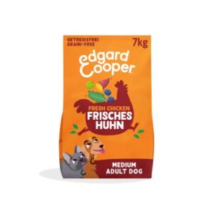 Edgard & Cooper Trockenfutter für Hunde, Adult, Freilaufhuhn 7 kg