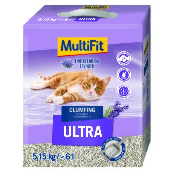 MultiFit Katzenstreu Ultra 6l Duftedition