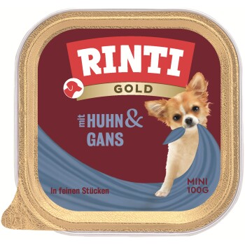 RINTI Gold Mini Huhn und Gans 16x100 g