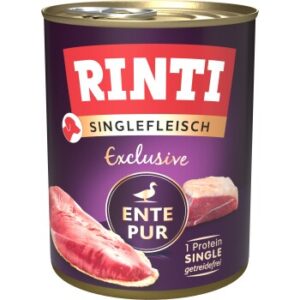 RINTI Singlefleisch Exclusive Ente pur 6x800 g
