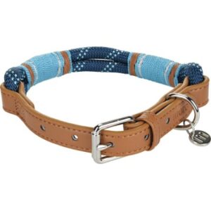 more Lifestyle Tau-Halsband blau M