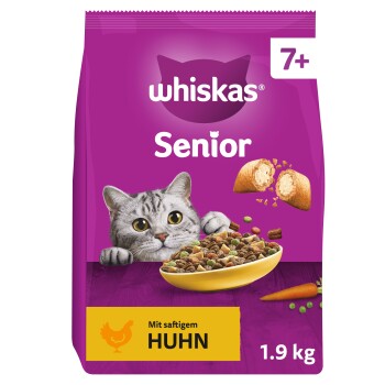 Whiskas Senior 7+ mit Huhn 1.9 kg