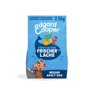 Edgard & Cooper Trockenfutter für Hunde, Adult, Frischer norwegischer Lachs 2.5 kg