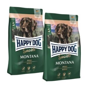 HAPPY DOG Sensible Trockenfutter Hund Adult, Montana 2x10 kg
