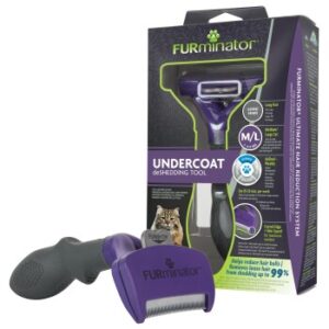 FURminator Katze M-L Langhaar