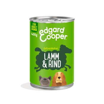 Edgard & Cooper Adult 6x400g Lamm und Rind