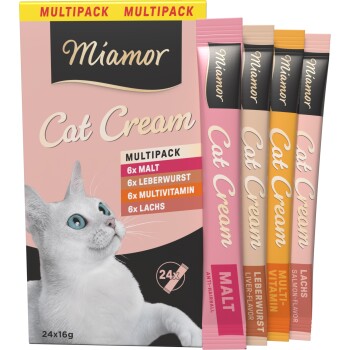 Miamor Cat Cream Vielfalt Multipack 24x16g