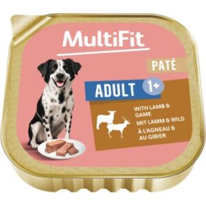 MultiFit FIT+FUN Pastete mit Lamm und Wild 18x300 g