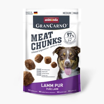 animonda GranCarno Meat Chunks Adult, Lamm 6x80 g