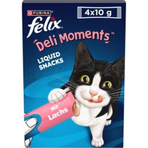 Felix Katzensnack Deli Moments Lachs 4x10 g