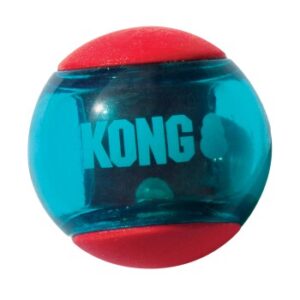 KONG Spielzeug Squeezz Action 3x Red Ball M