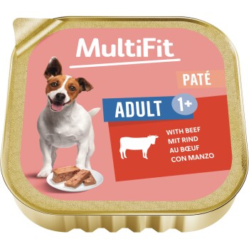 MultiFit FIT+FUN Pastete Rind 12x150 g