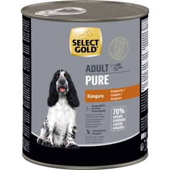 SELECT GOLD Pure Adult Känguru 24x800 g