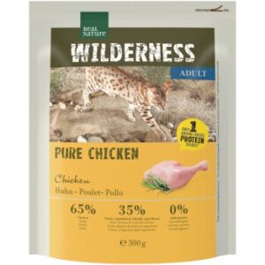REAL NATURE WILDERNESS Trockenfutter Katze, Adult, Pure Chicken 300 g