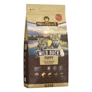 WOLFSBLUT Trockenfutter Hund Junior Wild Duck 12.5 kg