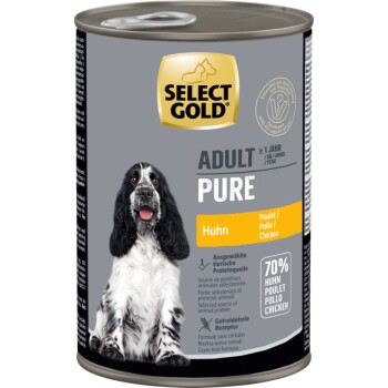 SELECT GOLD Pure Adult Huhn 6x400 g