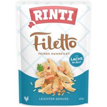 RINTI Filetto 24x100g Huhn und Lachs 24x100 g