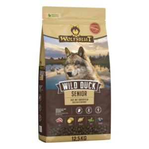 WOLFSBLUT Wild Duck Trockenfutter Hund Senior 12.5 kg