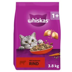 Whiskas 1+ Adult Rind 3.8 kg