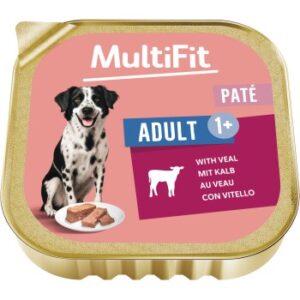 MultiFit FIT+FUN Pastete Kalb 18x300 g