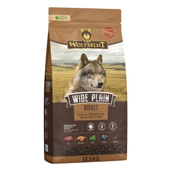 WOLFSBLUT Wide Plain Trockenfutter Hund Adult 12.5 kg