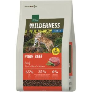 REAL NATURE WILDERNESS Trockenfutter Katze, Adult, Pure Beef, 7 kg