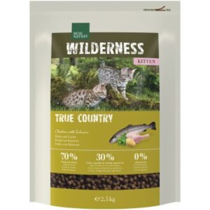REAL NATURE WILDERNESS Trockenfutter Katze, Kitten, True Country, Huhn mit Fisch 2.5 kg