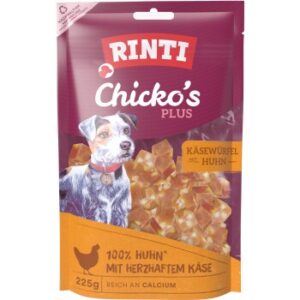 RINTI Chicko Plus Käsewürfel, Huhn mit Käse 225 g
